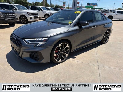 2022 Audi S3 2.0T Premium Plus quattro