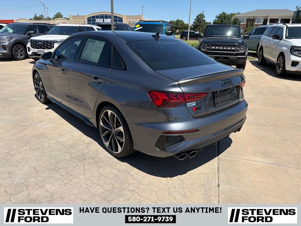 2022 Audi S3 2.0T Premium Plus quattro