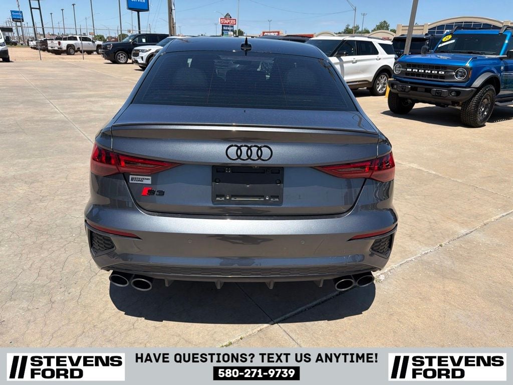 2022 Audi S3 2.0T Premium Plus quattro