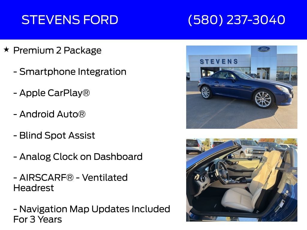 2017 Mercedes-Benz SLC SLC 300