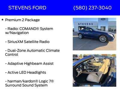 2017 Mercedes-Benz SLC SLC 300