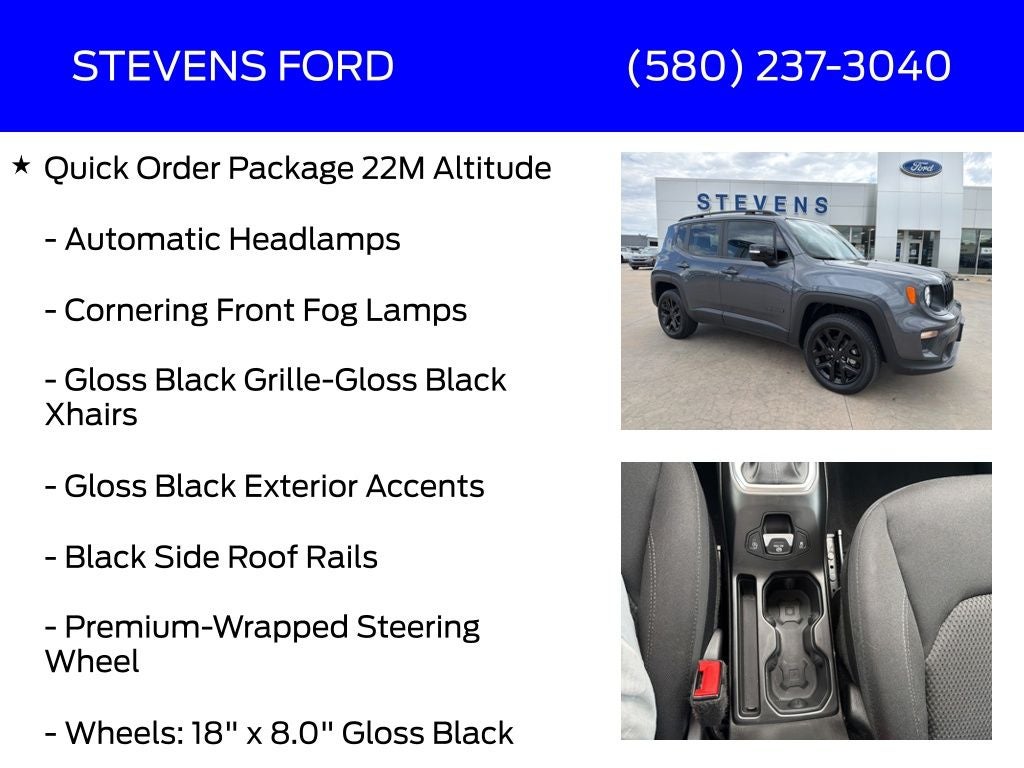 2023 Jeep Renegade Altitude
