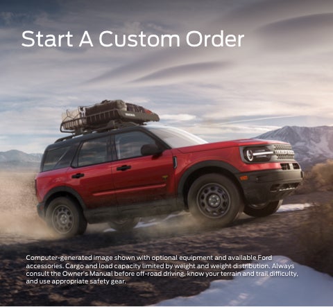 Start a custom order | Stevens Ford in Enid OK