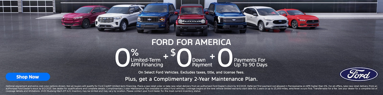 Ford For America at Stevens Ford in Enid OK